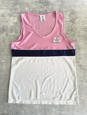 Vintage 1980's Adidas Running Work Out Vest Singlet, Size 10 / Small