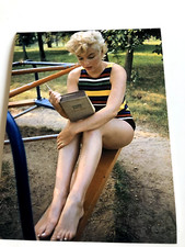 Marilyn Monroe by Eve Arnold Reading Ulysses 6x8 photo