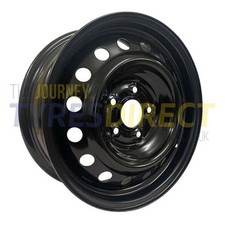 x4 16" BLACK VAN STEEL WHEELS