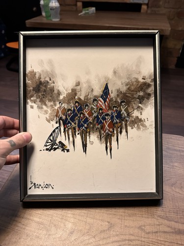 Brandon cross painting - painting, oil