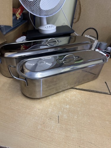 Stainless steel fish poacher - fish,