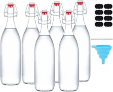 Eidoct 6x 500ml Glass Bottles