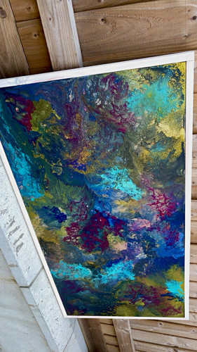 Large abstract original - large,