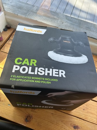 New halfords car polisher - car,