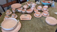 Large Collection Of Vintage Peach Leaf Petal By Grindly 1950s China