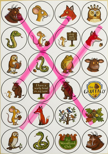 The gruffalo edible cake - gruffalo,