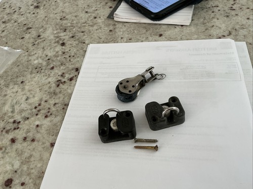Small sailing boat spares - small,