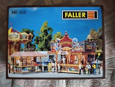 Vintage Faller Fairground - 2 Food Booths H0 455 - Original in Box - Very Rare