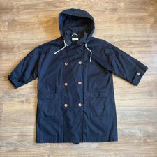 Toast Black Parka Coat Size UK