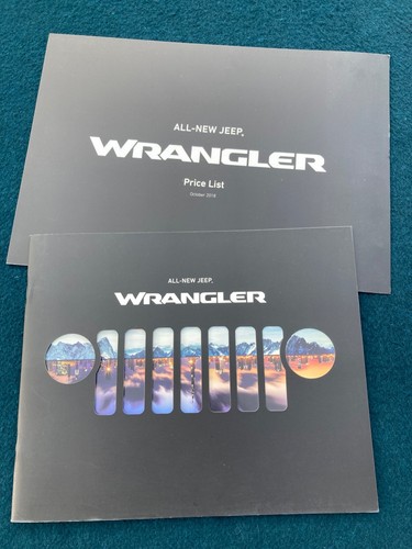 Jeep wrangler brochure set - brochure,