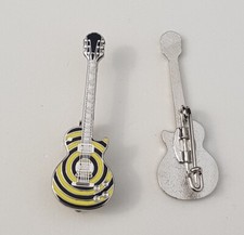 Guitar Enamel Pin Badges