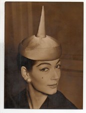 50's Style - Hats Edward Harvane Spring Collection - Photo Barratt's 1956 London