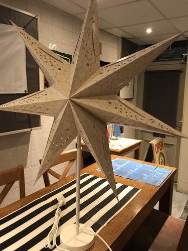 Shabby chic star desk - shabby, lamp