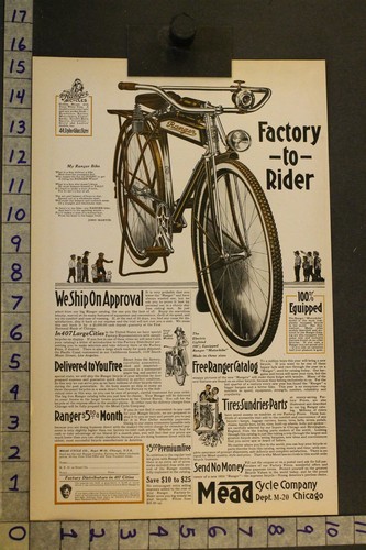 1924 bicycle mead - bicycle,
