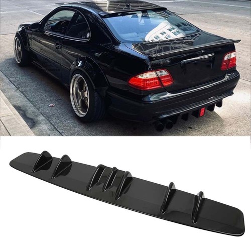 Rear diffuser shark - diffuser, fin