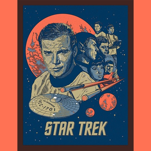 Classic star trek chess set - trek,