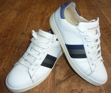 RUSSELL & BROMLEY Sneakers UK 7 White Leather Casual Shoes Trainers Italy Men's