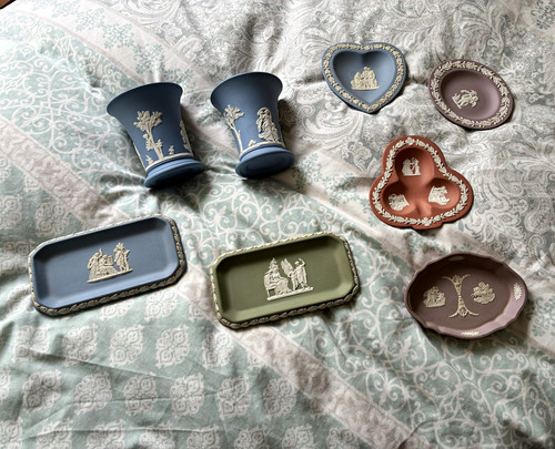 Job lot wedgwood pastel - -,