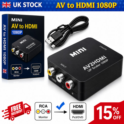 Hdmi 1080p rca cvbs - to,
