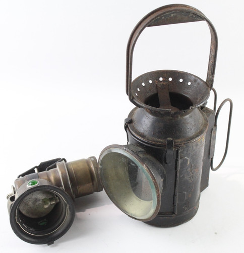 Antique vintage lamps - lamps, railway