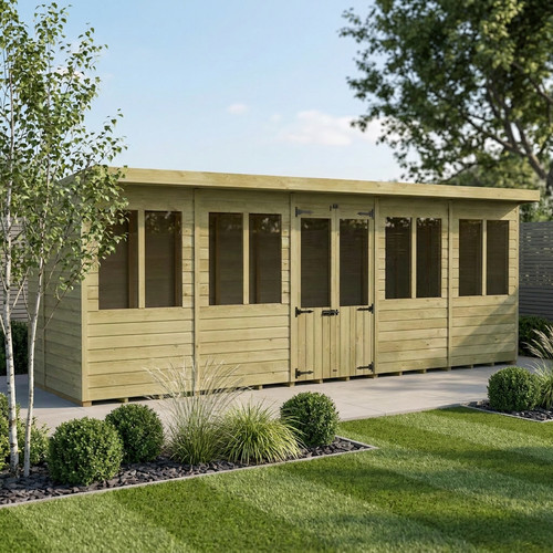Pent summer house uk - 20,