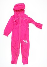 Regatta Girls Pink Snowsuit 8