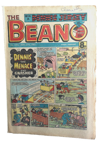 Vintage copy the beano - of,