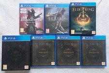Dark Souls Trilogy SEKIRO ELDEN RING BLOODBORNE Playstation 4 PS4 6 GAME BUNDLE