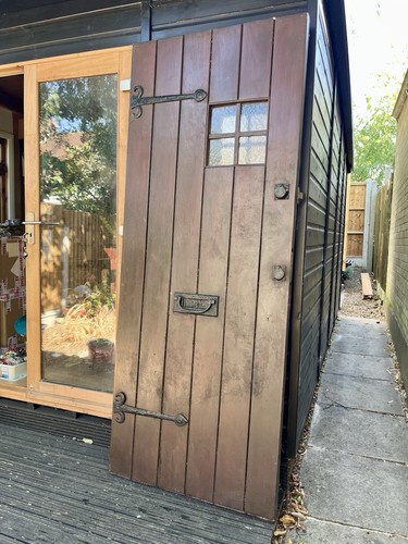 Reclaimed oak door 1930s - 1930s, with