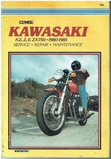 KAWASAKI KZ750 (E H L LTD R) , Z750L & ZX750A/E (1980-85) OWNERS REPAIR MANUAL