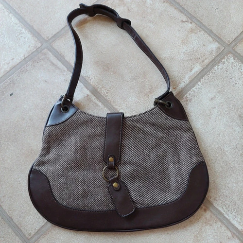 Claire langford brown tweed - langford,