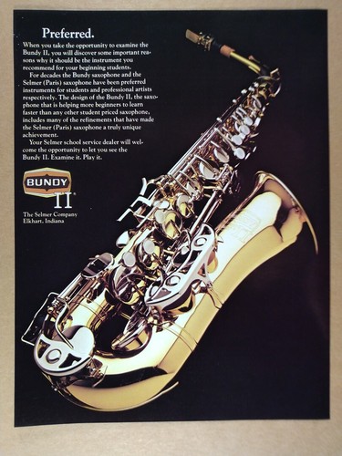 1986 selmer bundy - selmer,