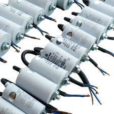 CBB60 Wired Capacitor Start Run Motor Generator Compressor 1.5 to 80uf 450v