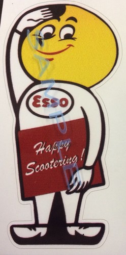 Esso happy scootering car - scootering,
