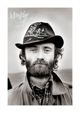 Phil Collins 3 A4 signed