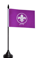 Scout Movement Table Flag -