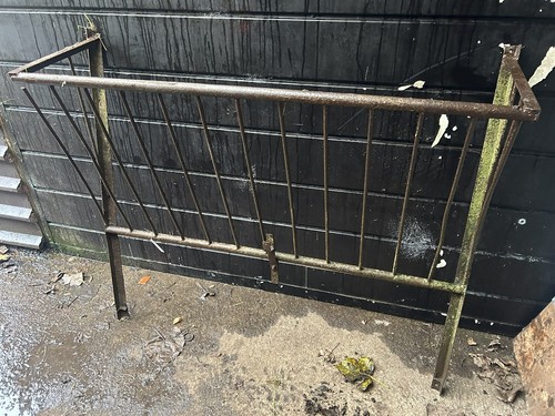 Vintage metal hay rack - vintage,