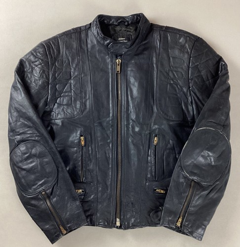 Vintage sears leather biker - sears,