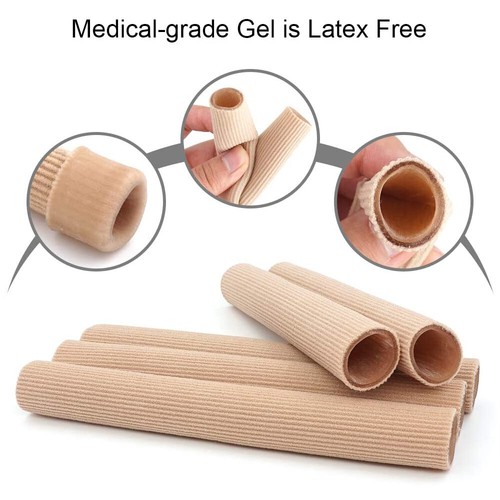 5pcs silicone tube toe gel - tube,