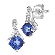 9ct White Gold Created