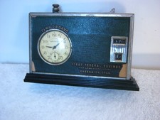 Vintage Time To Save Bank With