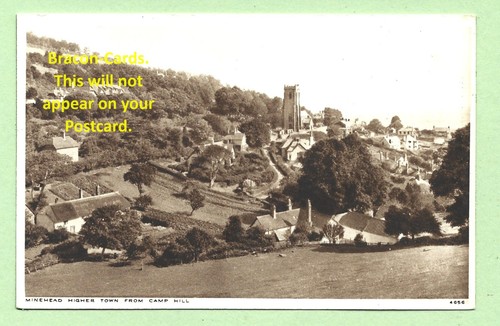 J832 somerset sepia - somerset, postcard