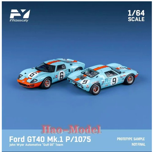 Findassically ford gt40 - 1:64,