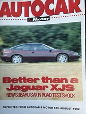 Subaru SVX Range Autocar