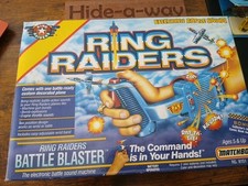 Vintage 1988 Ring Raiders Battle Blaster Electronic Matchbox Working Retro