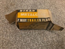 Siren 7 Way Trailer Plug NOS