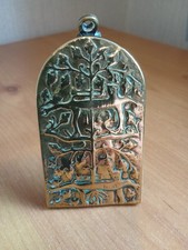 Stunning VINTAGE BRASS DOOR KNOCKER (6cm x 10cm) - Great Condition