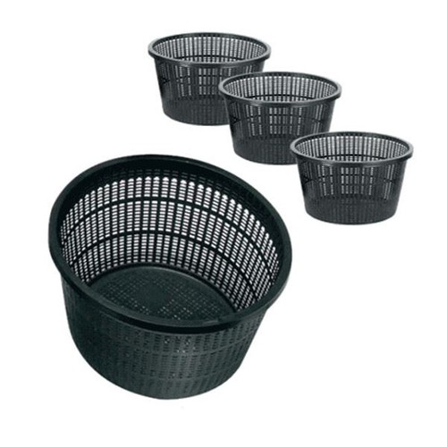 Round pond planting - round, lily