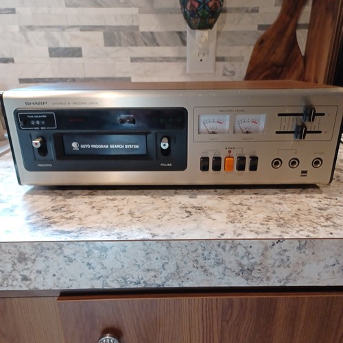 Sharp 821u 8track player - 8track,