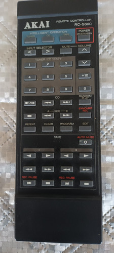 Akai s600 remote genuine - akai,